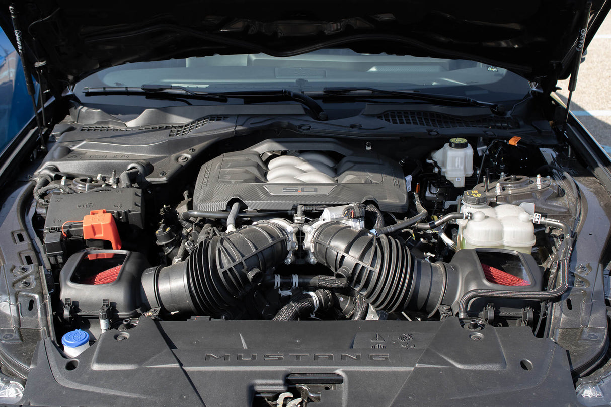 ROUSH PERFORMANCE / COLD AIR INTAKE SYSTEM / BLACK TUBING (422334) *** FORD MUSTANG GT (2024-2026), FORD MUSTANG DARK HORSE (2024-2026) 5.0L / V8 ENGINE