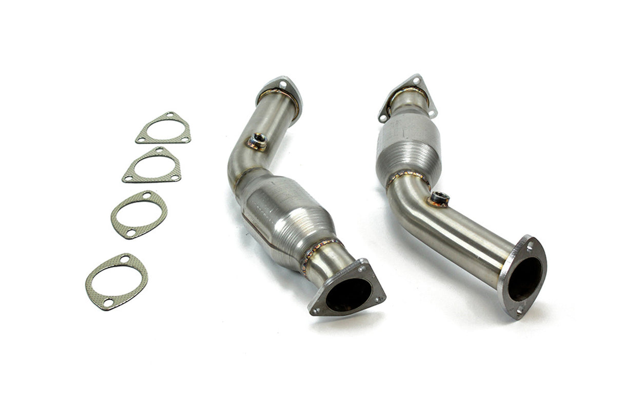 ISR PERFORMANCE / EXHAUST LOWER DOWN-PIPE WITH HIGH-FLOW CATS (IS-HFC-Z33) *** INFINITI G35 (2003-2005), NISSAN 350Z (2003-2006) VQ35DE ENGINE