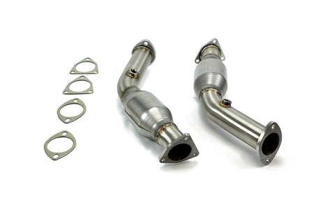 ISR PERFORMANCE / EXHAUST LOWER DOWN-PIPE WITH HIGH-FLOW CATS (IS-HFC-Z33) *** INFINITI G35 (2003-2005), NISSAN 350Z (2003-2006) VQ35DE ENGINE