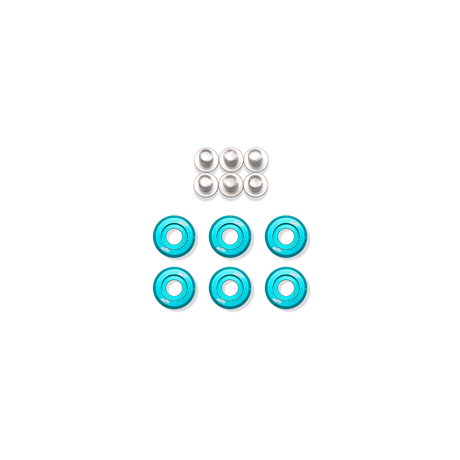 M6 Low Profile Washer Set (Titanium Hardware)