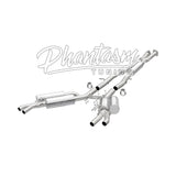 MAGNAFLOW / CAT-BACK EXHAUST SYSTEM / QUAD FACTORY TIPS (19406) *** KIA STINGER GT (2018-2023) 3.3L TWIN TURBO