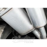 MBRP / ALUMINIZED STEEL / DUAL CAT-BACK EXHAUST SYSTEM / QUAD FACTORY TIPS (S4704AL) *** KIA STINGER GT (2018-2021) 3.3L TWIN TURBO