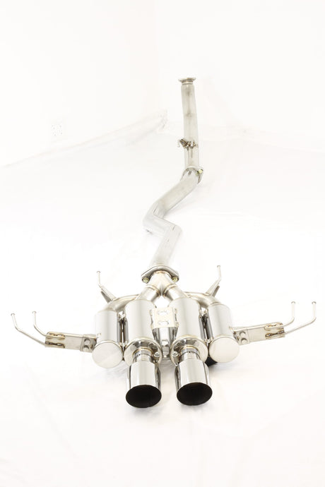 MXP / COMP-RS / CAT-BACK EXHAUST SYSTEM / BURNT BLUE TIPS (MXCRFK8B) *** HONDA CIVIC TYPE-R (2018-2021) FK8 / 2.0L TURBO