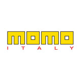 MOMO / MOD 08 / 350 MM STEERING WHEEL / BLACK LEATHER / BLACK SPOKE / YELLOW STRIPE (R1908-35L)