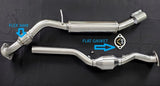 ROADSTERSPORT / EXHAUST MID-PIPE WITH HIGH-FLOW CAT (61-2660) *** MAZDA MX5 MIATA (2016-2025) 2.0L ENGINE