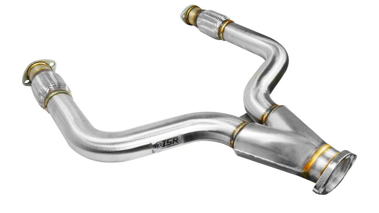 ISR PERFORMANCE / EXHAUST SYSTEM Y-PIPE (IS-Q5060-Y) *** INFINITI Q50 (2016-2024), INFINITI Q60 (2017-2022), NISSAN Z (2023-2026) 3.0L TWIN TURBO