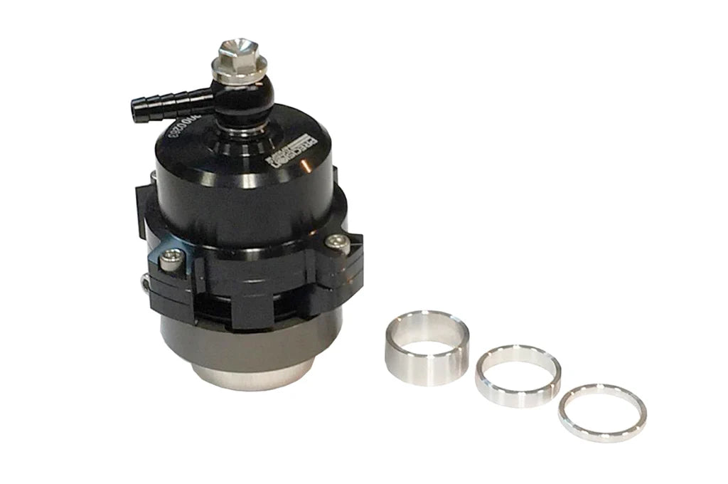 PRECISION TURBO / PTE 33 MM BOV / BLOW OFF VALVE / V-BAND FLANGE / BLACK COLOR (PBO083-2000)  *** UNIVERSAL APPLICATIONS