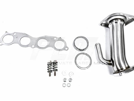 PLM / POWER DRIVEN / RACE PERFORMANCE HEADER / WITH CAT DELETE / NOT STREET LEGAL (PLM-HDC5-K24-HEADER) *** ACURA RSX (2002-2006), HONDA CIVIC SI (2002-2011) K20 / K24 ENGINES