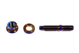 PLM / TITANIUM BOLTS / EXHAUST MANIFOLD STUD KIT (PLM-M8-BOLT-TITAN-9PCS) *** HONDA / ACURA (B16 / B18 / B20 / J30 / J35) ENGINES