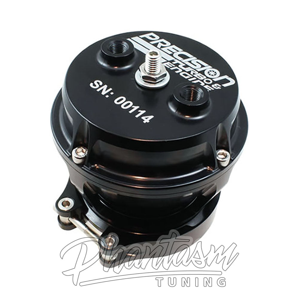 PRECISION TURBO / PTE 64 MM BOV / RACE BLOW OFF VALVE / V-BAND FLANGE / BLACK COLOR (PBO083-2010)  *** UNIVERSAL APPLICATIONS
