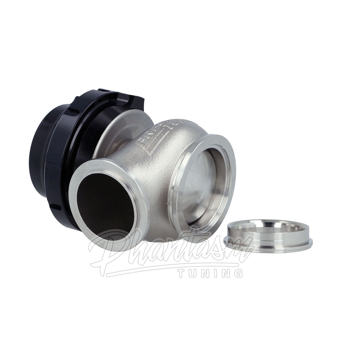 PRECISION TURBO / PTE PW46 GEN 2 / EXTERNAL WASTEGATE / 46 MM WG / V-BAND FLANGE / BLACK COLOR (PBO085-2001)