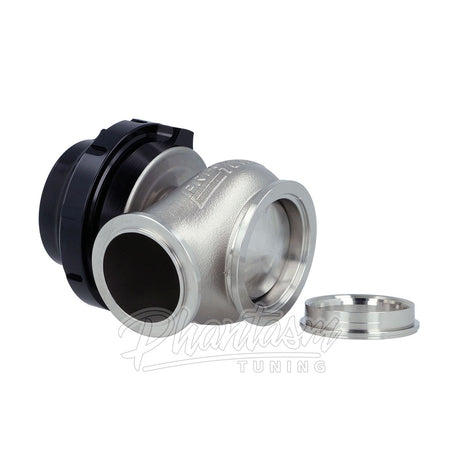 PRECISION TURBO / PTE PW46 GEN 2 / EXTERNAL WASTEGATE / 46 MM WG / V-BAND FLANGE / BLACK COLOR (PBO085-2001)