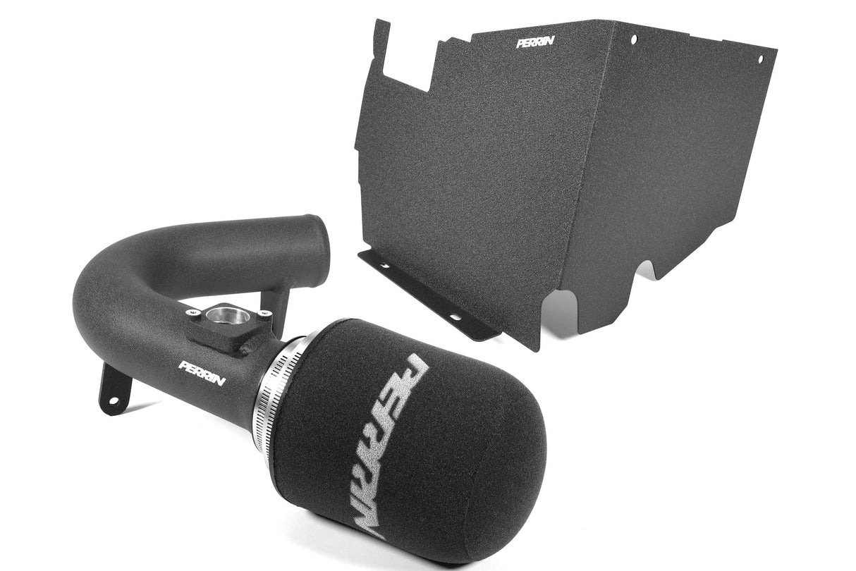 PERRIN / COLD AIR INTAKE SYSTEM / WITH HEATSHIELD / BLACK PIPING (PSP-INT-328BK) *** SUBARU WRX (2022-2026) VB / 2.4L TURBO
