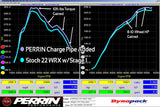 PERRIN / INTERCOOLER CHARGE-PIPE / BLACK PIPING (PSP-ITR-201BK) *** SUBARU WRX (2022-2026) VB / 2.4L TURBO