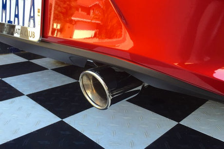 ROADSTERSPORT / SUPER-Q / AXLE-BACK EXHAUST SYSTEM WITH SINGLE TIP (61-1732) *** MAZDA MX5 MIATA (2016-2025) 2.0L ENGINE