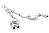 ARK PERFORMANCE / GRIP / DUAL CAT-BACK EXHAUST SYSTEM / QUAD FACTORY TIPS (SM0804-0118G) *** KIA STINGER GT (2018-2021) 3.3L TWIN TURBO