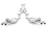 ARK PERFORMANCE / GRIP / DUAL CAT-BACK EXHAUST SYSTEM / QUAD FACTORY TIPS (SM0804-0118G) *** KIA STINGER GT (2018-2021) 3.3L TWIN TURBO