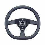 SPARCO / L360 STREET / 330 MM STEERING WHEEL / BLACK LEATHER (015TRGL1TUV)