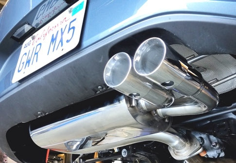 ROADSTERSPORT / SUPER-Q / AXLE-BACK EXHAUST SYSTEM WITH DUAL TIPS (61-1958) *** MAZDA MX5 MIATA (2016-2025) 2.0L ENGINE
