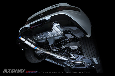 TOMEI / EXPREME TI TYPE-R / SINGLE FULL TITANIUM CAT-BACK EXHAUST SYSTEM (TB6090-NS21C) *** NISSAN Z (2023-2026) RZ34 / 3.0L TWIN TURBO