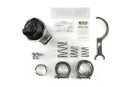 TURBOSMART / EXTERNAL WASTEGATE / GEN 5 / 45 MM HYPERGATE / V-BAND FLANGE / BLACK COLOR (TS-0553-1012)