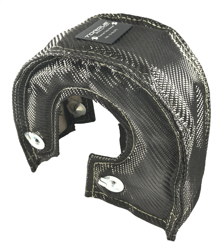 TORQUE SOLUTION / T4 TURBO BLANKET / THERMAL HEAT SHIELD / CARBON FIBER (TS-TB-CFT4)