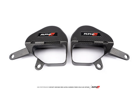 AMS PERFORMANCE / RED ALPHA / COLD AIR INTAKE SYSTEM / CARBON FIBER (ALP.28.08.0001-2) *** INFINITI Q50 (2016-2024), INFINITI Q60 (2017-2022) 3.0L TWIN TURBO