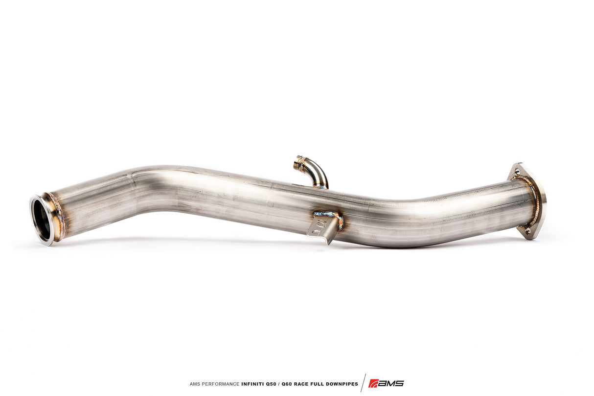 AMS PERFORMANCE / EXHAUST FULL-LENGTH DOWN-PIPE / RACE SPEC / NOT STREET LEGAL (ALP.28.05.0002-1) *** INFINITI Q50 (2016-2024), INFINITI Q60 (2017-2022), NISSAN Z (2023-2026) 3.0L TWIN TURBO