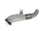 VRSF / RACE EXHAUST DOWN-PIPE / CAT DELETE / NOT STREET LEGAL (30582010) *** TOYOTA SUPRA (2020-2025) 3.0L TURBO