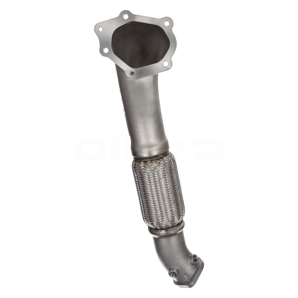 AMS PERFORMANCE / TURBO EXHAUST DOWN-PIPE WITH WIDEMOUTH OPENING (AMS.04.05.0001-1) *** MITSUBISHI LANCER EVO 10 (2008-2015) 2.0L TURBO