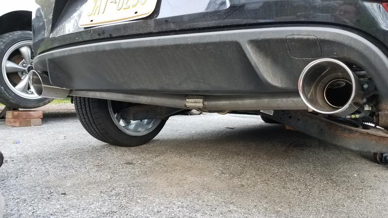 COBB / CAT-BACK EXHAUST SYSTEM (5V1100) *** VOLKSWAGEN GOLF GTI (2010-2014) MK6 / 2.0L TURBO