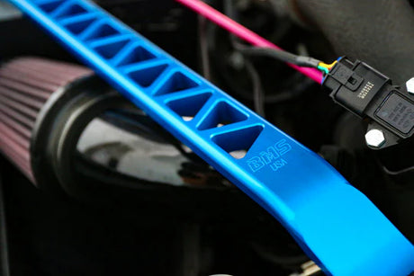 BMS / FRONT STRUT BAR / BILLET ALUMINUM CROSS BRACE *** KIA STINGER (2018-2023)