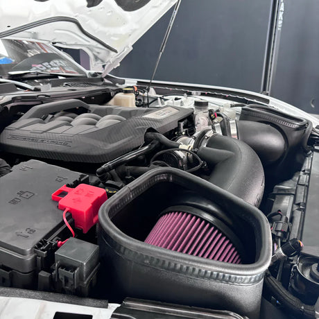 JLT / COLD AIR INTAKE SYSTEM / BLACK PIPING (CAI-75-5200) *** FORD MUSTANG GT (2024-2026), FORD MUSTANG DARK HORSE (2024-2026) 5.0L / V8 ENGINE