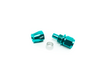-06 AN Straight Female Aluminum Hose End (PTFE)