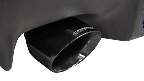 CORSA PERFORMANCE / SPORT SERIES / CAT-BACK EXHAUST SYSTEM / BLACK TIPS (14858BLK) *** MITSUBISHI LANCER EVOLUTION-X (2008-2015) 2.0L TURBO / EVO-X / EVO-10