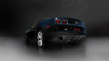 CORSA PERFORMANCE / SPORT SERIES / CAT-BACK EXHAUST SYSTEM / BLACK TIPS (14953BLK) *** CHEVROLET CAMARO V6 (2010-2015) 3.6L ENGINE