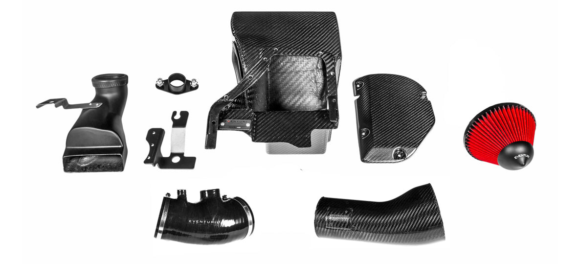 EVENTURI / CARBON FIBER / COLD AIR INTAKE SYSTEM (EVE-FK8-CF-INT) *** HONDA CIVIC TYPE-R (2017-2021) 2.0L TURBO / FK8