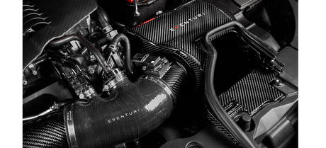 EVENTURI / CARBON FIBER / COLD AIR INTAKE SYSTEM (EVE-FK8-CF-INT) *** HONDA CIVIC TYPE-R (2017-2021) 2.0L TURBO / FK8