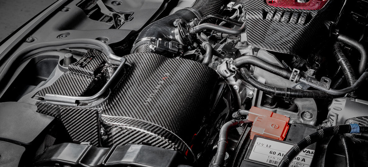 EVENTURI / CARBON FIBER / COLD AIR INTAKE SYSTEM (EVE-FK8-CF-INT) *** HONDA CIVIC TYPE-R (2017-2021) 2.0L TURBO / FK8