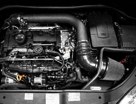 INTEGRATED ENGINEERING / COLD AIR INTAKE SYSTEM (IEINCB4) *** AUDI A3 / 8P / MK2 (2006-2013), VOLKSWAGEN GOLF GTI / JETTA GLI / MK5 (2006-2010), VOLKSWAGEN GOLF R / MK6 (2012-2013) *** 2.0T FSI ENGINE / TIMING BELT DRIVEN