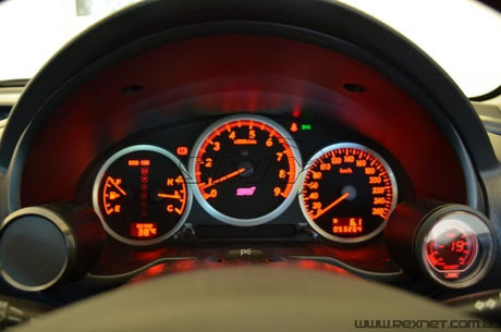 SMY PERFORMANCE / DUAL POD / GAUGE CLUSTER BEZEL (SMY-CLSTR-02) *** SUBARU WRX / WRX STI (2002-2007)