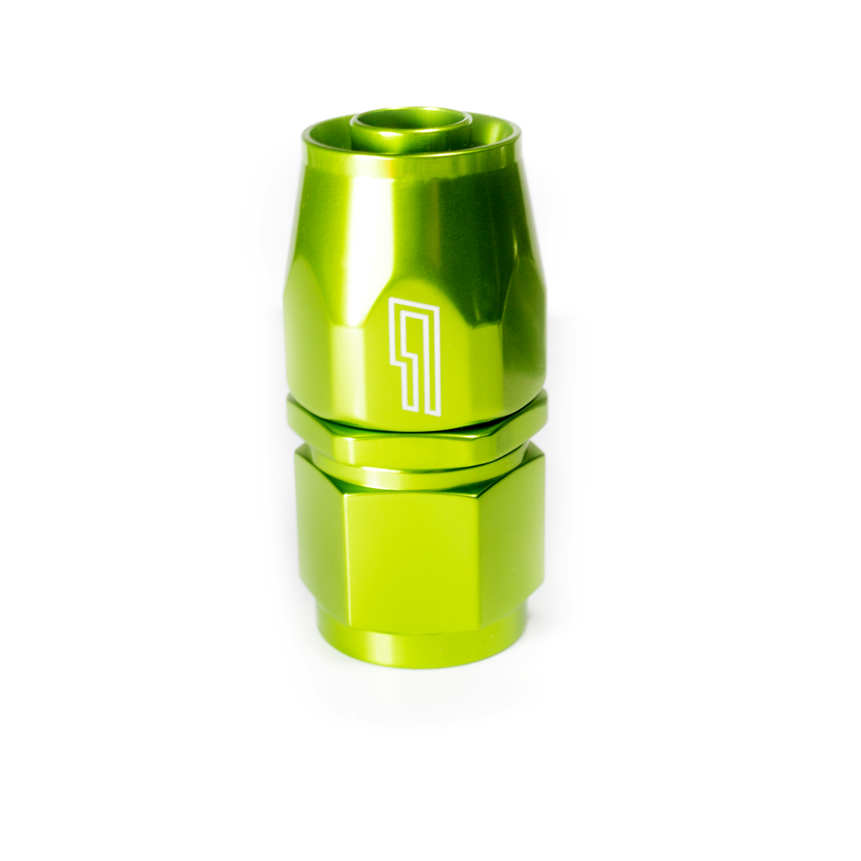 -04 Straight Female Aluminum Hose End (PTFE)