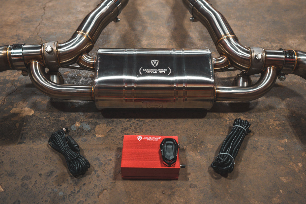 VALVETRONIC DESIGNS / VALVED SPORT EXHAUST SYSTEM (TOY.A90.VSES.BR) *** TOYOTA SUPRA (2020-2025) 3.0L TURBO / A90 / A91