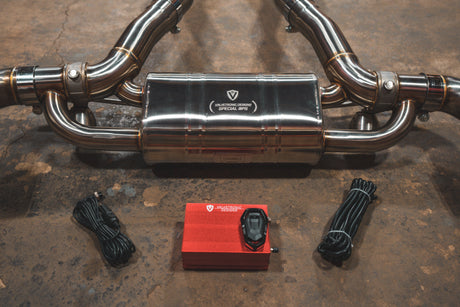 VALVETRONIC DESIGNS / VALVED SPORT EXHAUST SYSTEM (TOY.A90.VSES.BR) *** TOYOTA SUPRA (2020-2025) 3.0L TURBO / A90 / A91