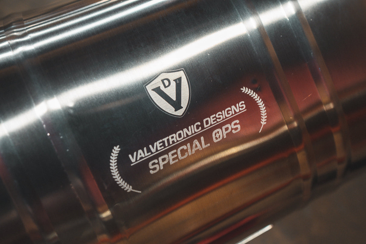 VALVETRONIC DESIGNS / VALVED SPORT EXHAUST SYSTEM (TOY.A90.VSES.BR) *** TOYOTA SUPRA (2020-2025) 3.0L TURBO / A90 / A91