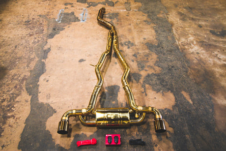 VALVETRONIC DESIGNS / VALVED SPORT EXHAUST SYSTEM (TOY.A90.VSES.BR) *** TOYOTA SUPRA (2020-2025) 3.0L TURBO / A90 / A91