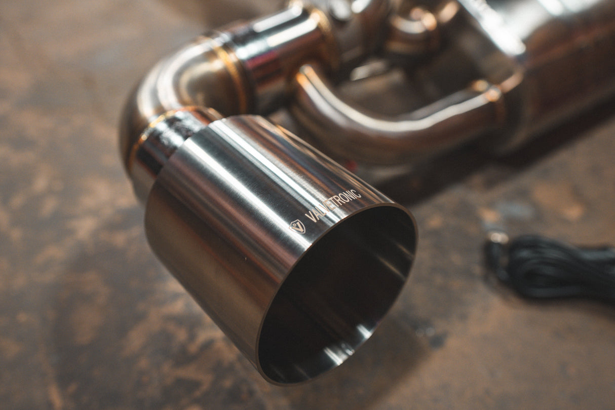 VALVETRONIC DESIGNS / VALVED SPORT EXHAUST SYSTEM (TOY.A90.VSES.BR) *** TOYOTA SUPRA (2020-2025) 3.0L TURBO / A90 / A91