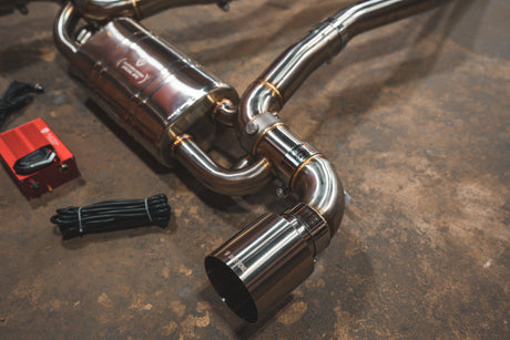 VALVETRONIC DESIGNS / VALVED SPORT EXHAUST SYSTEM (TOY.A90.VSES.BR) *** TOYOTA SUPRA (2020-2025) 3.0L TURBO / A90 / A91