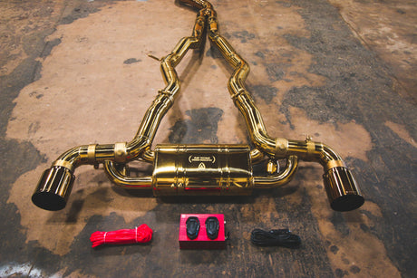 VALVETRONIC DESIGNS / VALVED SPORT EXHAUST SYSTEM (TOY.A90.VSES.BR) *** TOYOTA SUPRA (2020-2025) 3.0L TURBO / A90 / A91
