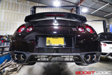 BOOST LOGIC / 4.00 INCH TITANIUM EXHAUST SYSTEM / WITHOUT VALVE CONTROL (BL-02010910) *** NISSAN GTR (2009-2024) R35